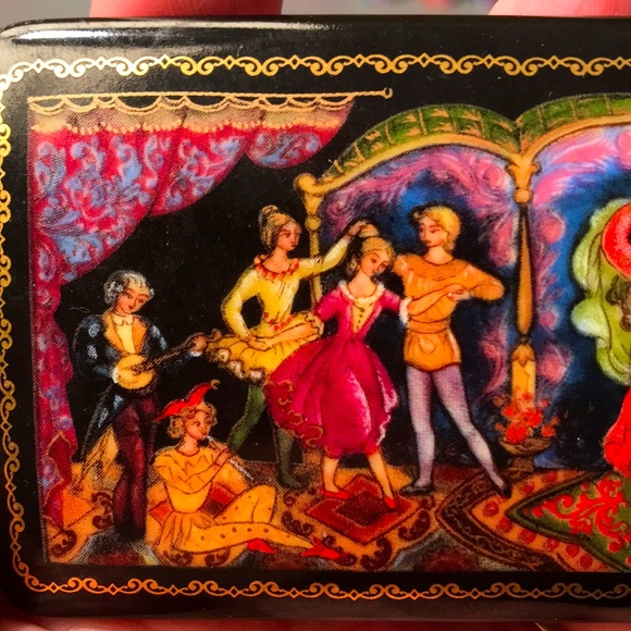 VINTAGE ARDLEIGH ELLIOT & SONS RUSSIAN NUTCRACKER MUSIC TRINKET - Picture 12 of 14